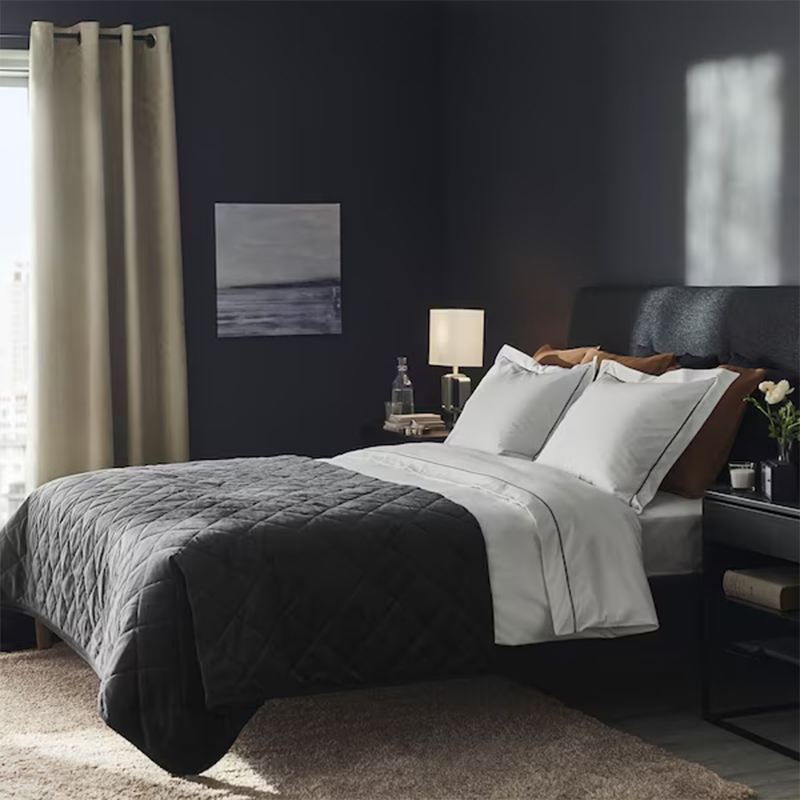 Hotel Sederhana Duvet Cover Set Set 400TC Cotton Sateen Fabric