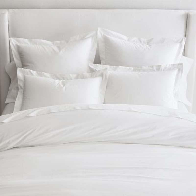 Sisir Cotton 400 Thread Count Plain Satin Hotel Sheets Set