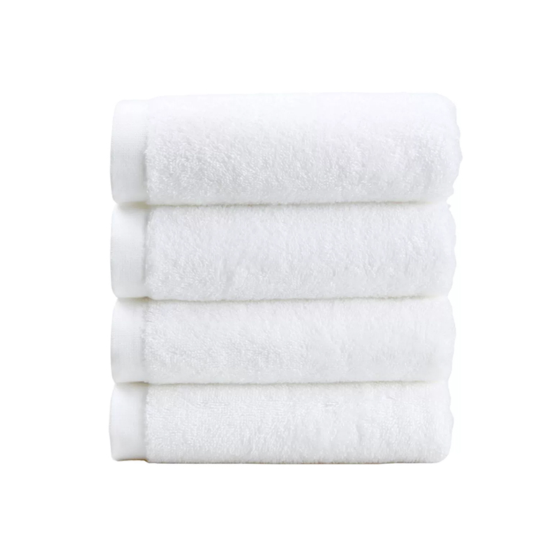 Kapas Premium Putih Plain Terry Loop Hotel Handuk Bath Handuk
