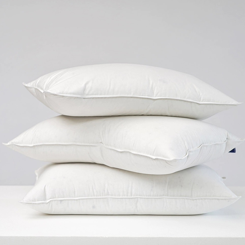 280t Cotton Shell 70/30 White Duck Down Feather Hotel Bantal Tempat Tidur